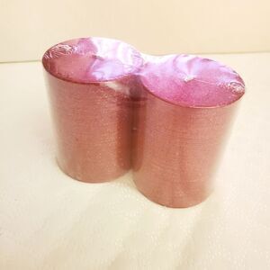 NWOT Red Pair of Christmas Candles